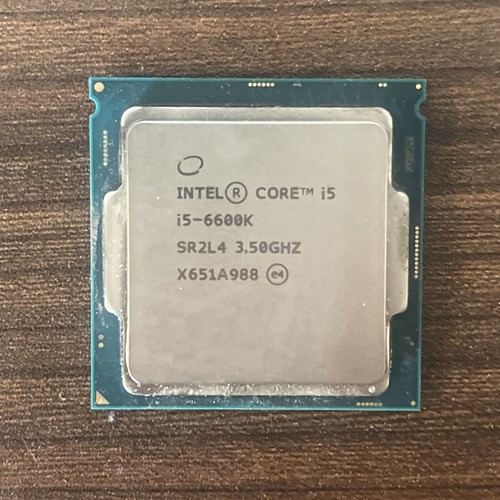 Intel core 6600k - core,