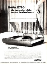 Revox - B790 Turntable -