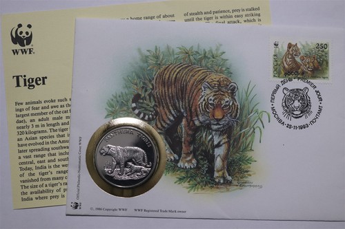 Medaglia moneta rilievo wwf - medaglia,