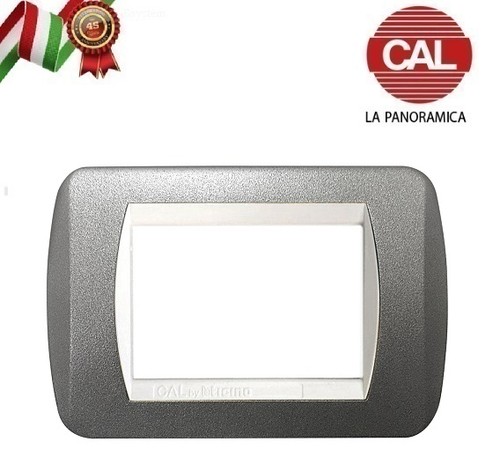 Placca grigio ardesia - placca, 3p