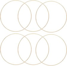 Confezione 6 Anelli In Metallo