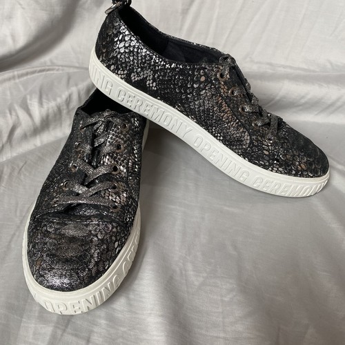 Scarpe sneakers donna argento
