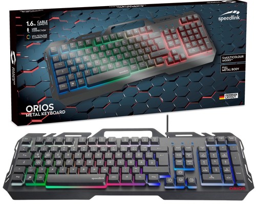 Speedlink tastiera gaming - tastiera, usb