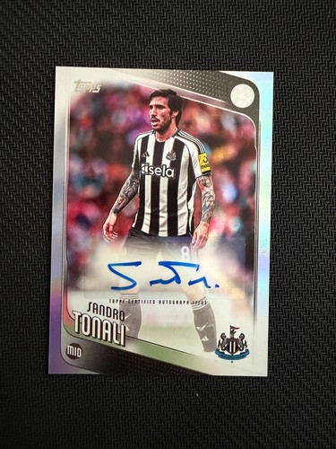Sandro tonali auto autograph - tonali,