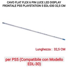 CAVO FLAT FLEX 6 PIN LUCE LED