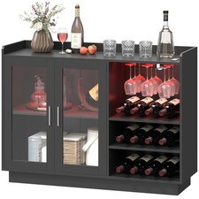 HOMCOM Mobiletto per Vini con