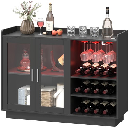 Homcom mobiletto per vini con - homcom,