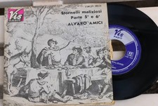 Alvaro Amici - Stornelli maliziosi  Parte 5° e 6° - 7" - 1963