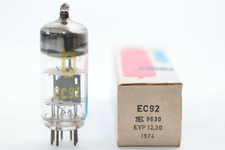 Vintage RFT EC92 / EC 92 / 6AB4 Radio Tubo, Audio Vacuum Tube, DDR, NUOVO CON SCATOLA, NOS