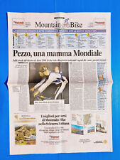 SPECIALE GAZZETTA DELLO SPORT MOUNTAIN BIKE MONDIALI LUGANO 2003 PAOLA PEZZO