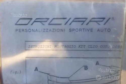 Paraurti minigonne alettone - paraurti,, e