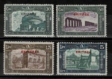 1930 ERITREA SERIE MILIZIA III 4 VALORI NUOVI MNH MF68862
