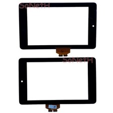 Vetro Touch screen Digitizer 7,0" Google Nexus 7 Asus ME370 ME370T 1a gen. Nero