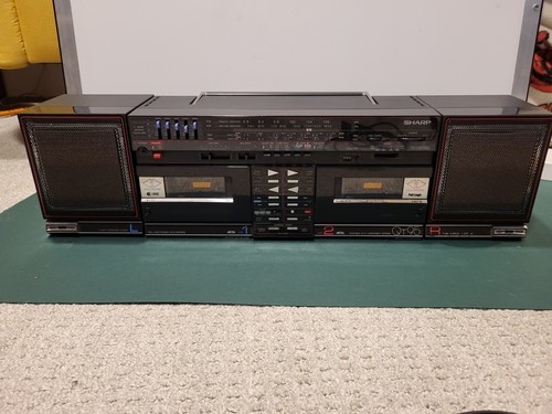 Stereo portatile vintage sharp - vintage,