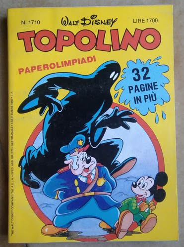 Topolino 1710 del 9 1988 - n.,