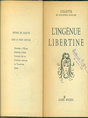 Ingenue libertine libri in - libertine.,