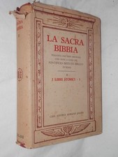LA SACRA BIBBIA Volume Secondo I LIBRI STORICI 1 Pontificio Istituto Biblico di