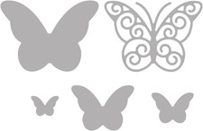 59229000 Set Fustelle Farfalle