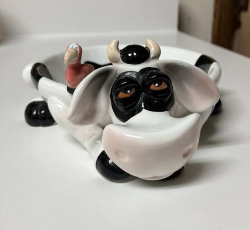 Ciotola porta caramelle mucca