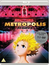 Metropolis (2017) Rintaro 2 discs NEW DVD Region 2 New & Sealed
