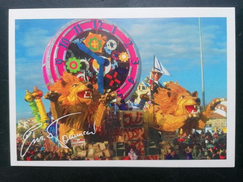 Cartolina carnevale viareggio - cartolina,