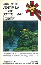 Giulio VERNE - VENTIMILA LEGHE SOTTO I MARI. IL NAUTILUS - LONGANESI Pocket 432