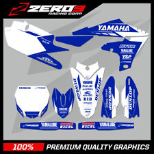 KIT GRAFICO YAMAHA MOTOCROSS MX DECALCOMANIE: YZ YZF 65 85 125 250 450 FLOW BLU