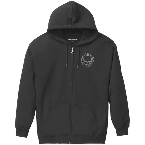 Harley davidson zip hoodie - davidson,