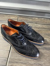 Trickers  Long Wing Tips Black