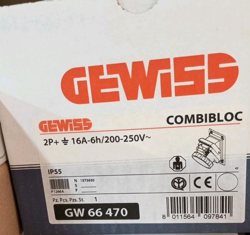 Presa interbloccata gewiss - presa,