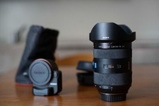 Lente Zeiss 24-70 f2.8 + adattatore FE sony