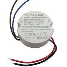 Trasformatore LED 30W 12V DC