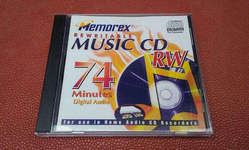 Rare memorex audio 74 - cd-rw,
