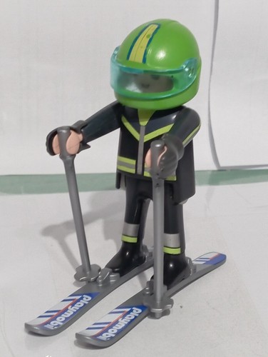 Playmobil figura sciatore - playmobil,