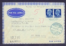 Italia 1945 censurato air - italia,