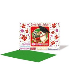 Biglietto auguri LAUREA