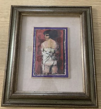 Fausto Maria Liberatore - Figura femminile - Dimensioni 44x50 Dipinto17x24,5