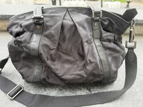 Burberry diaper bag nappy - burberry, bag,