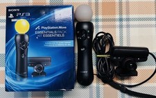 Sony Playstation 3 Move Essentials Pack PS3 Motion Control Eye Camera sigillata 