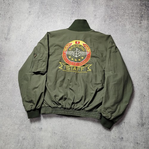 Breitling flight jacket - breitling, ma-1