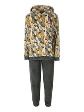 Kappa Completo tuta donna mimetica in pile coral - militare