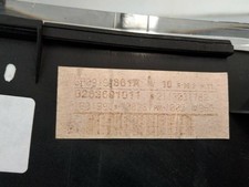 6H0919861A quadro strumenti