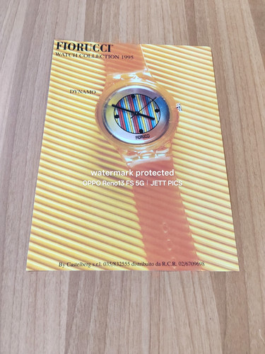 1996 fiorucci dynamo watch - 1996,