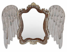 Specchio da parete ali d'angelo specchio sospeso shabby chic specchio 80 cm specchio decorativo antico