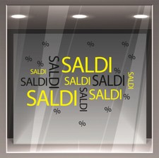 Saldi estivi decorazione per