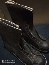 Anfibi Militari Esercito tipo Paracadutisti. Mis. 42. Fondo di Magazzino.