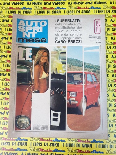 Rivista auto sprint mese 6 - mese, n°6