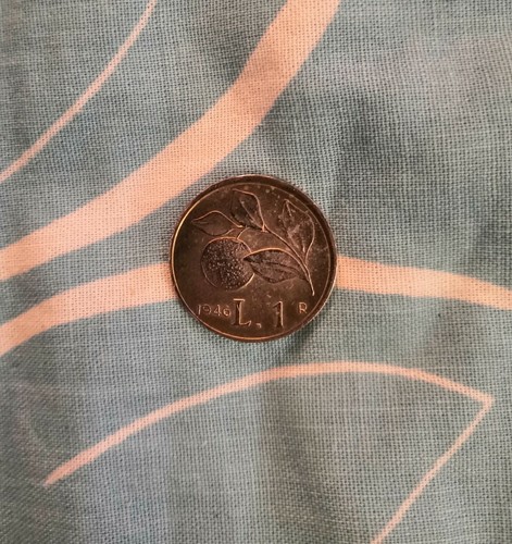Moneta lira del - moneta, 1