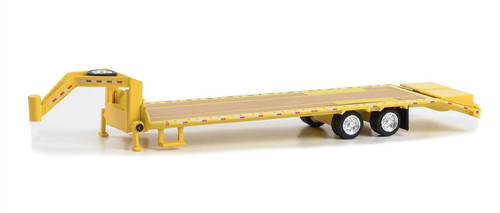 Flatbed gooseneck trailer with - trailer,