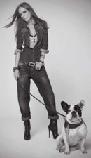 DENNY ROSE CAMICIA jeans nero